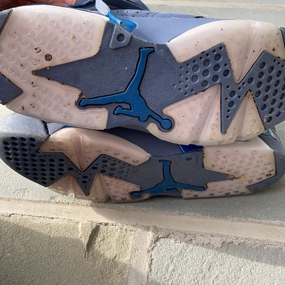 Blue suede Nike Air Jordan’s- 2018 - Picture 6 of 12